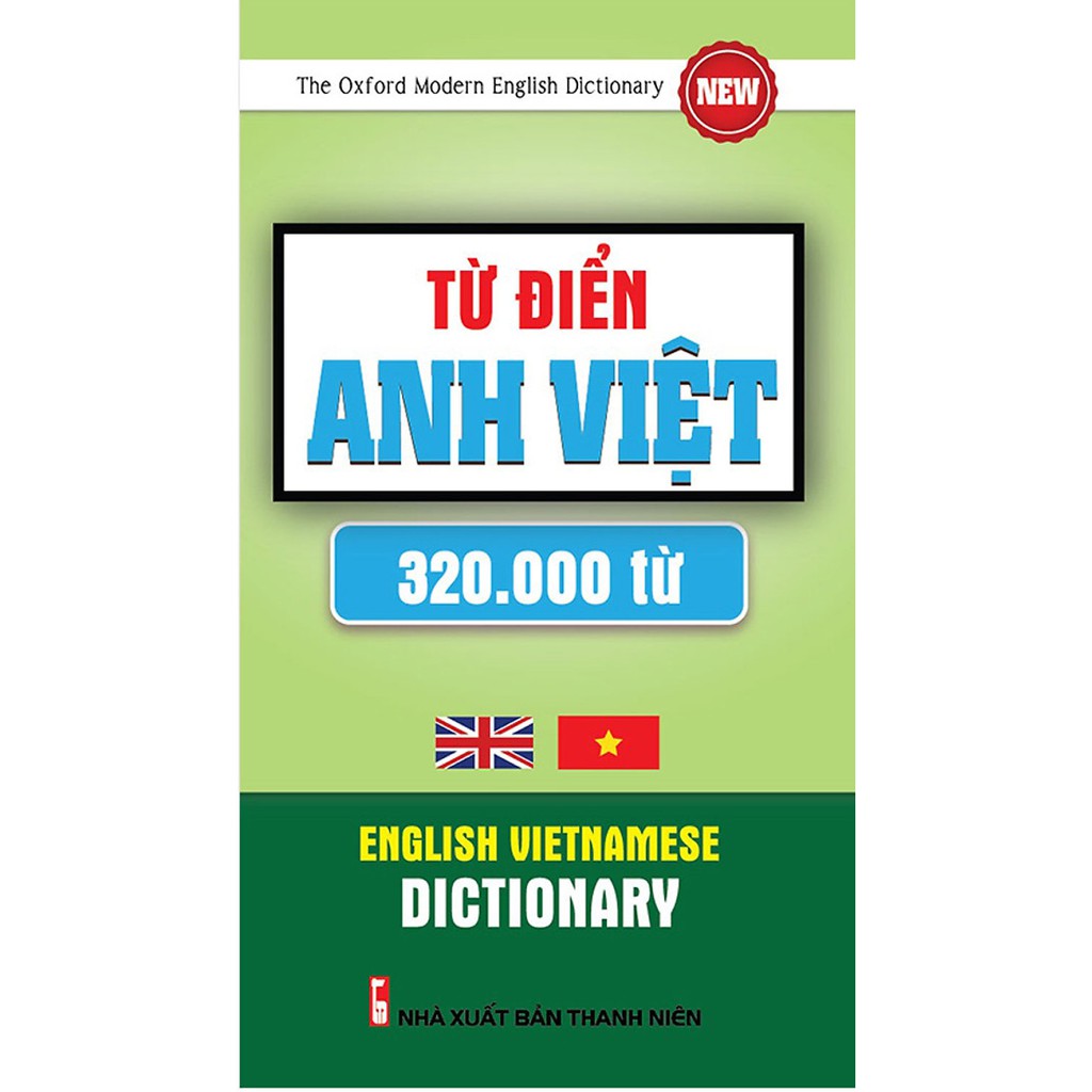 Sách - Từ Điển Anh Việt 320.000 Từ (Khang Việt)
