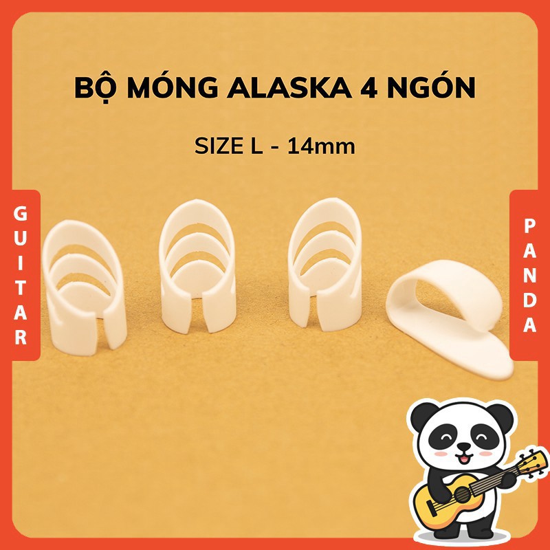 [Giảm Giá] Bộ móng gảy đàn guitar, Móng tay đàn guitar Alaska