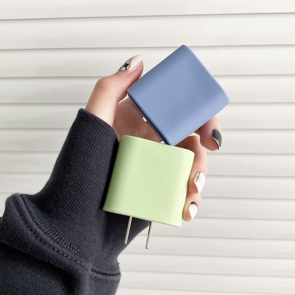 Vỏ Silicone Mềm Sạc Nhanh Thông Dụng Cho EU 18w 20w