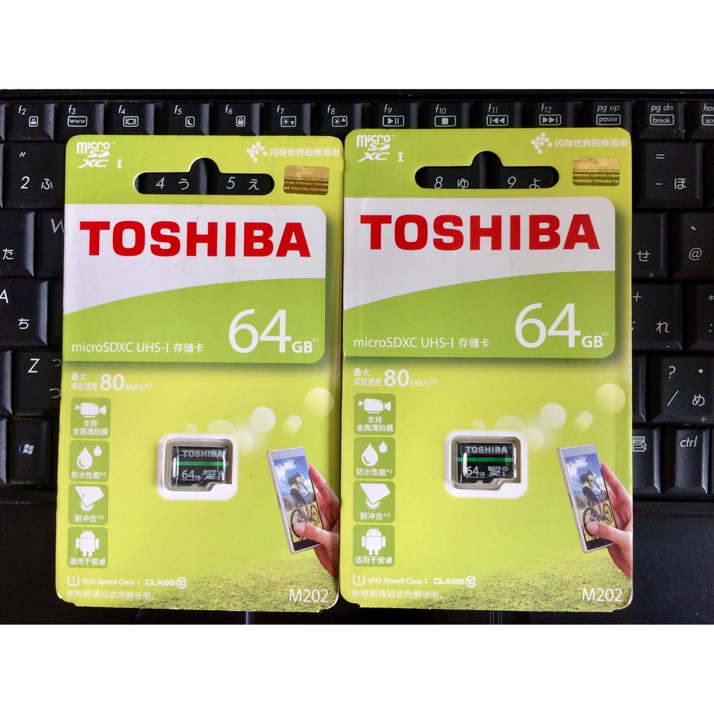 Thẻ nhớ Micro Toshiba 64gb - 80Mb