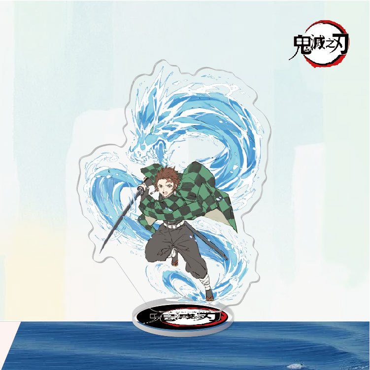 Mô hình Standee Kimetsu no Yaiba THANH GƯƠM DIỆT QUỶ Tượng Acrylic anime chibi mica trang trí trưng bày mô hình