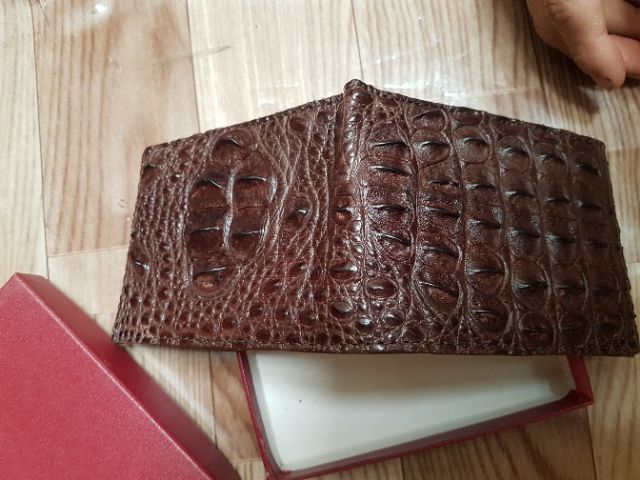 Ví nam 2 mặt da cá sấu sành điệu, đẳng cấp