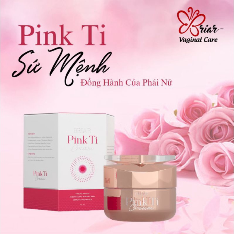 Kem Làm Hồng Nhũ Hoa Và Xoá Thâm Vùng Nách . PINK TI CREAM