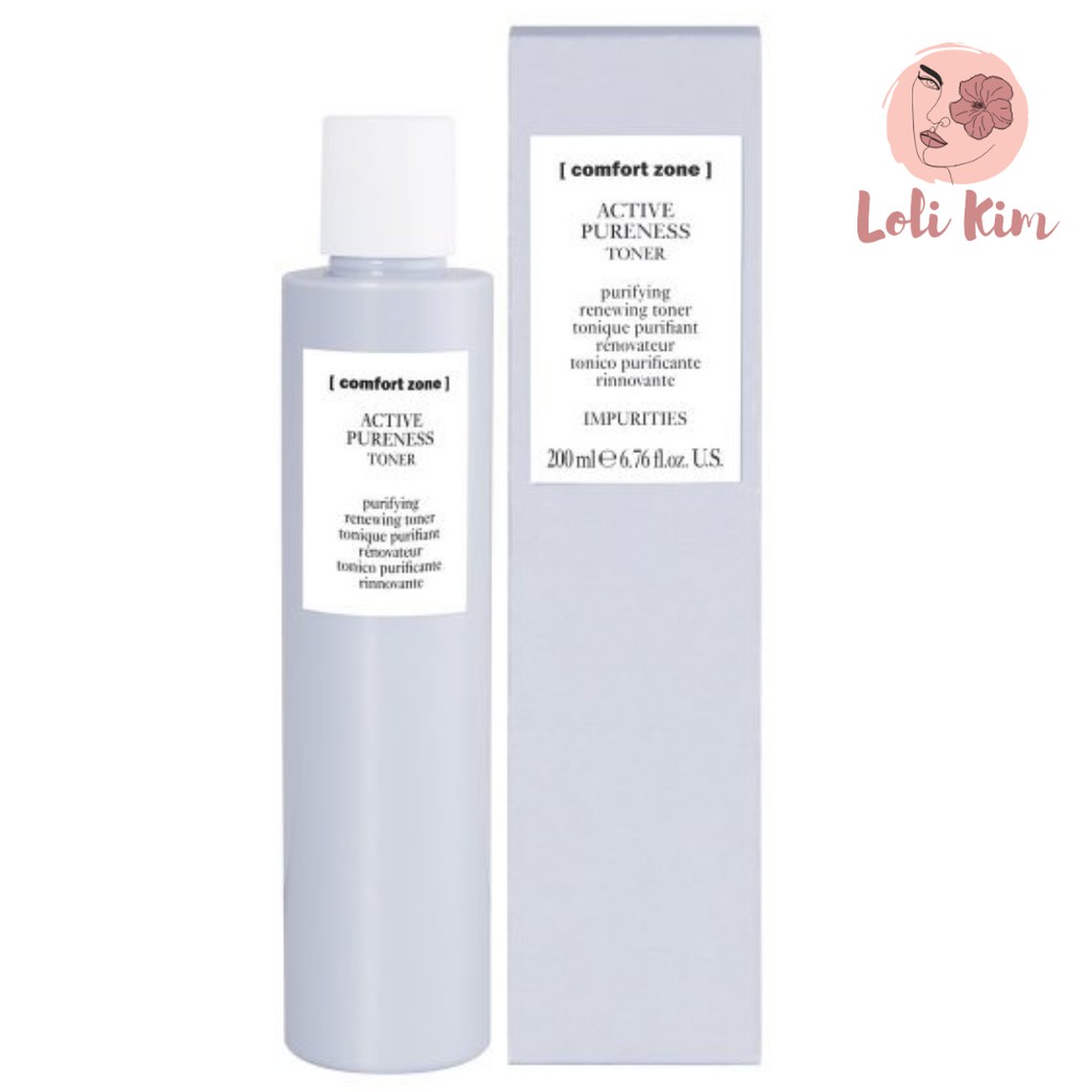 Toner cân bằng da Comfort Zone Active Pureness Toner 200ml