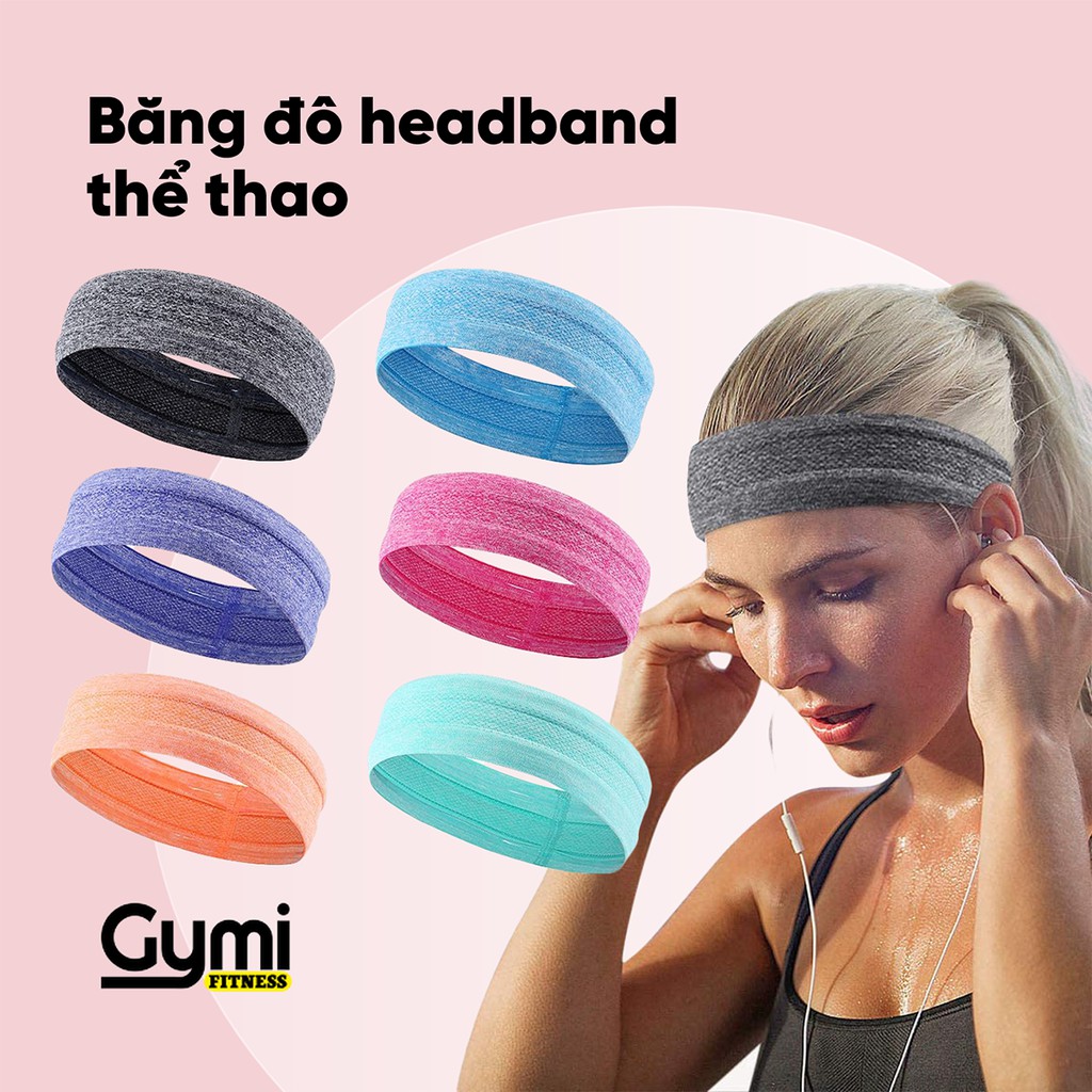 Băng Đô Chặn Mồ Hôi Thể Thao Headband