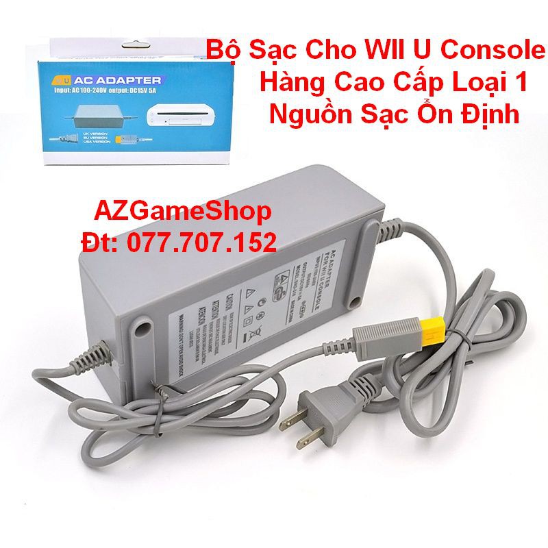 Bộ Nguồn Adapter Máy Game Nintendo Wii U Console