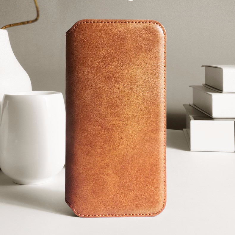 Bao da ốp lưng xịn điên thoại iphone ip6 6s 7 8 plus ipx xs max 11 12pro max  da thật, ngăn ví đựng tiền