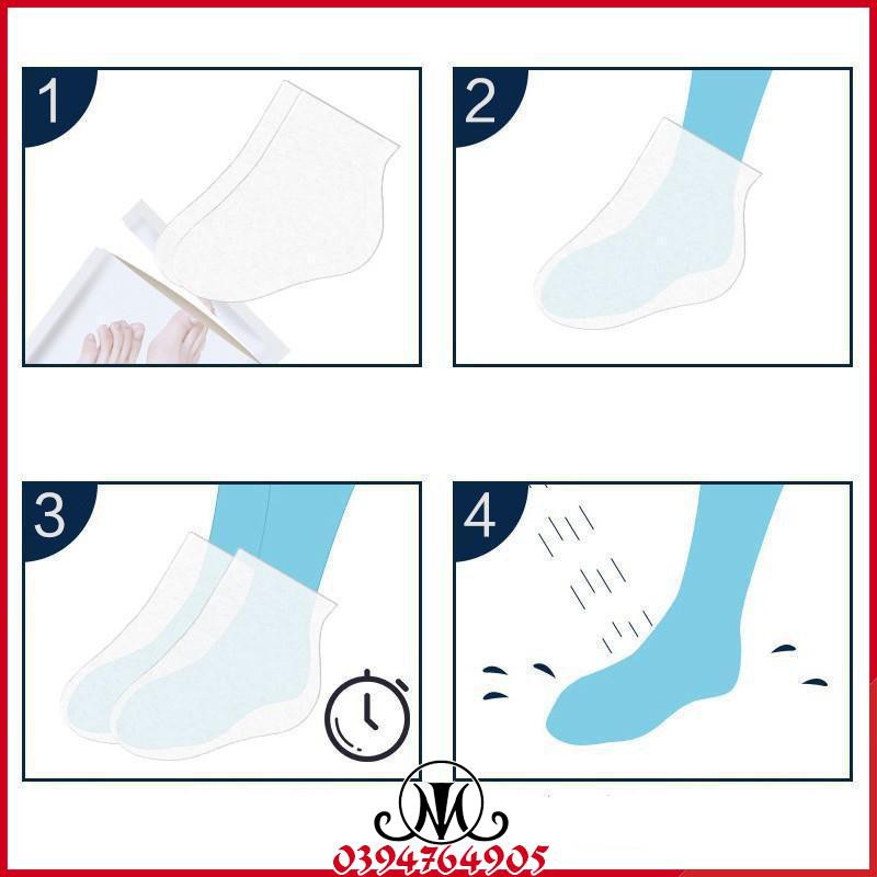 Mặt nạ chân dưỡng ẩm tẩy tế bào chết MO23 | BigBuy360 - bigbuy360.vn