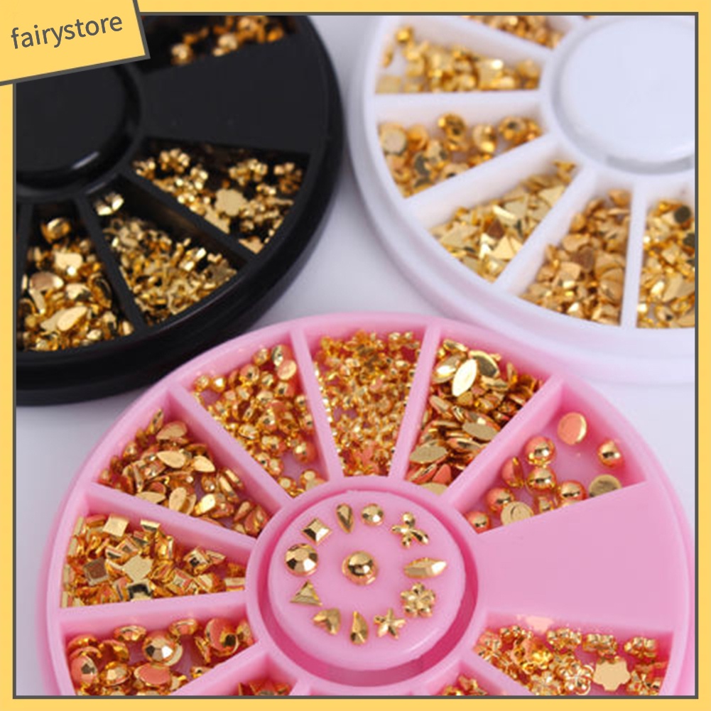 Hộp phụ kiện trang trí móng 3D với 12 hình dáng độc đáo tiện dụng