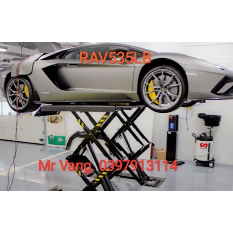 Cầu nâng cắt kéo nâng bụng chuyên dùng cho Lamborghini