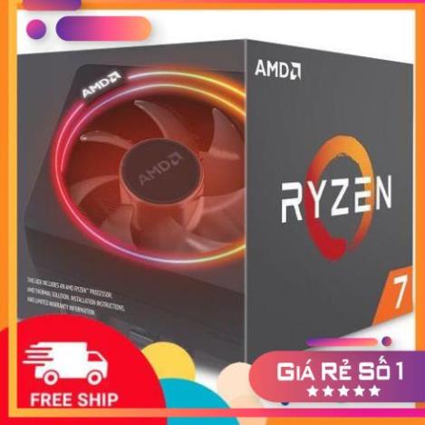 (A534) Bộ vi xử lý AMD Ryzen 7 3700X (3.6GHz turbo up to 4.4GHz, 8 nhân 16 luồng) - Full box nguyên seal BH tháng | BigBuy360 - bigbuy360.vn