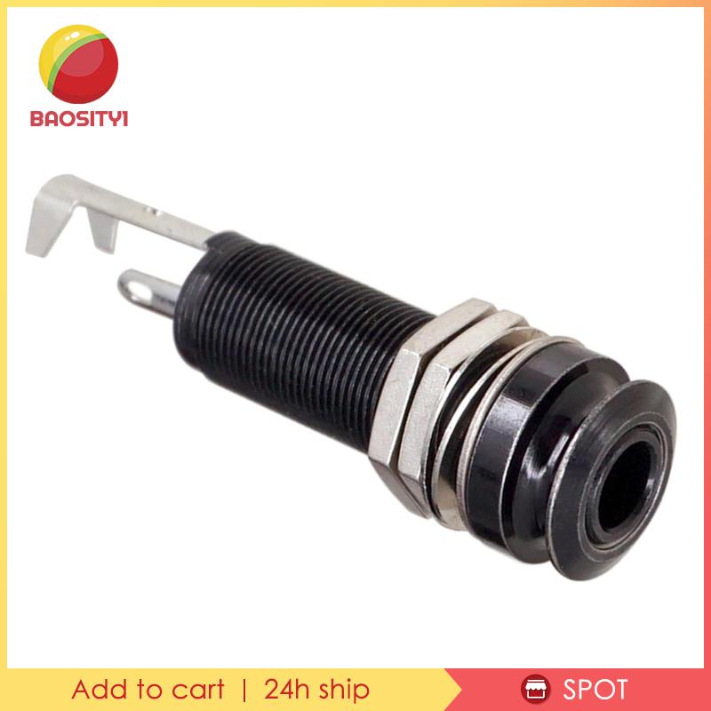 [Baosity1] Phụ Kiện Dây Nối Đầu Ra Hình Trụ Bằng Đồng Cho Đàn Guitar Điện