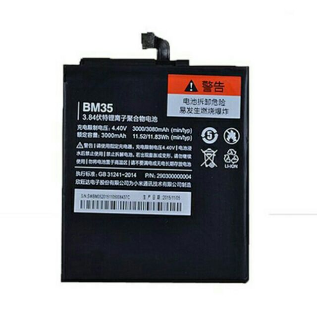 Pin xịn xiaomi mi 4C / BM35 chính hãng bảo hành 12 tháng