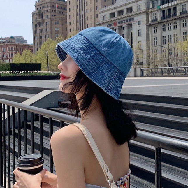 Mũ denim bò cao cấp[ HÀNG SĂN SALE] phong cách ulzzang