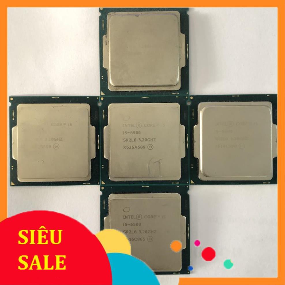 CPU sk 1151, i5 6400/ i5 6500/ i5 6600/ i7 6700/ i7 6700K, chip máy tính chạy trên main h110, b150, b250, h270,i5 7400