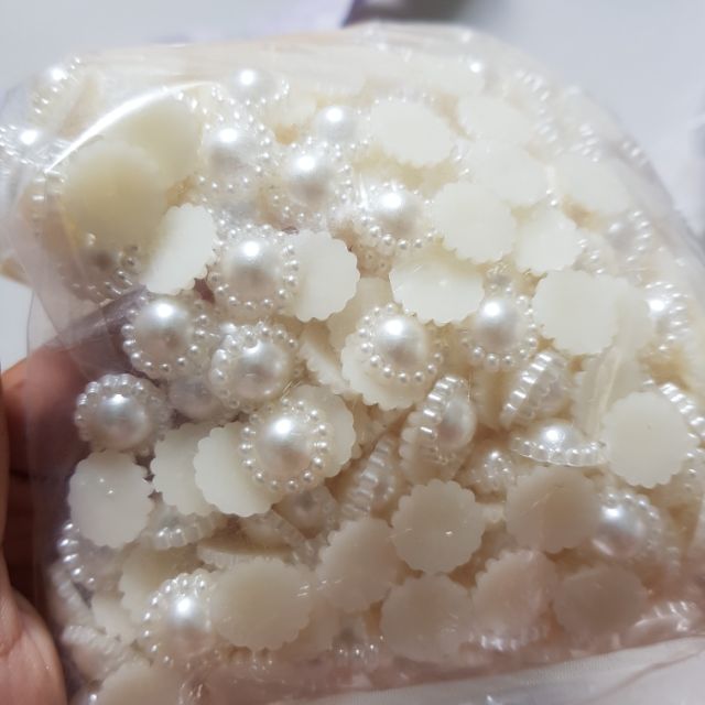 Set 100 hoa hạt trai
