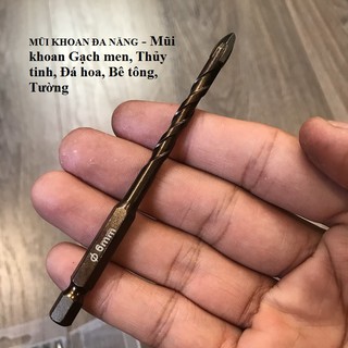 Mũi khoan đa năng các loại 6mm siêu ngọt
