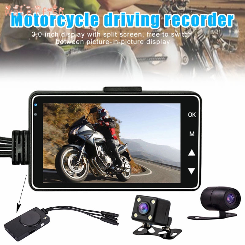 Camera Hành Trình Ghi Hình Trước Sau Cho Xe Máy