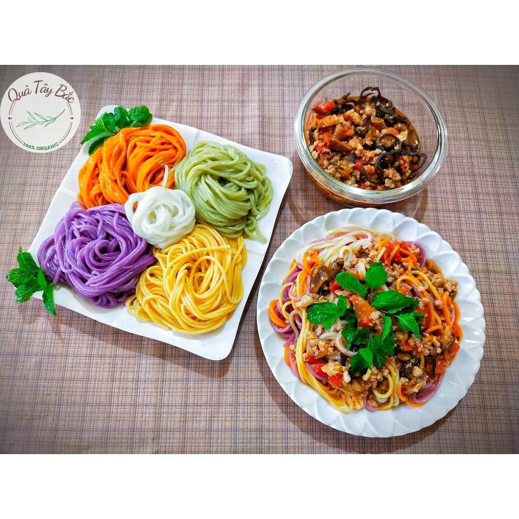 Bún gạo lứt, bún ngũ sắc thực dưỡng Eatclean | WebRaoVat - webraovat.net.vn