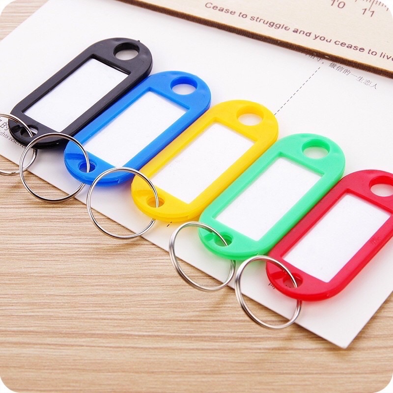 10 MÓC TREO CHÌA KHOÁ CÓ THẺ GHI NHỚ ĐÁNH DẤU