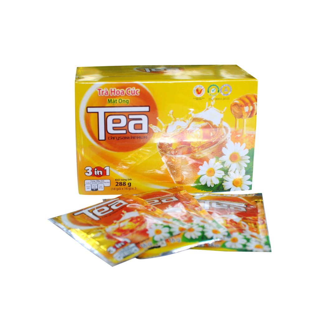 Trà hoa cúc mật ong Thanh Bình hộp 320g thanh nhiệt, giải độc
