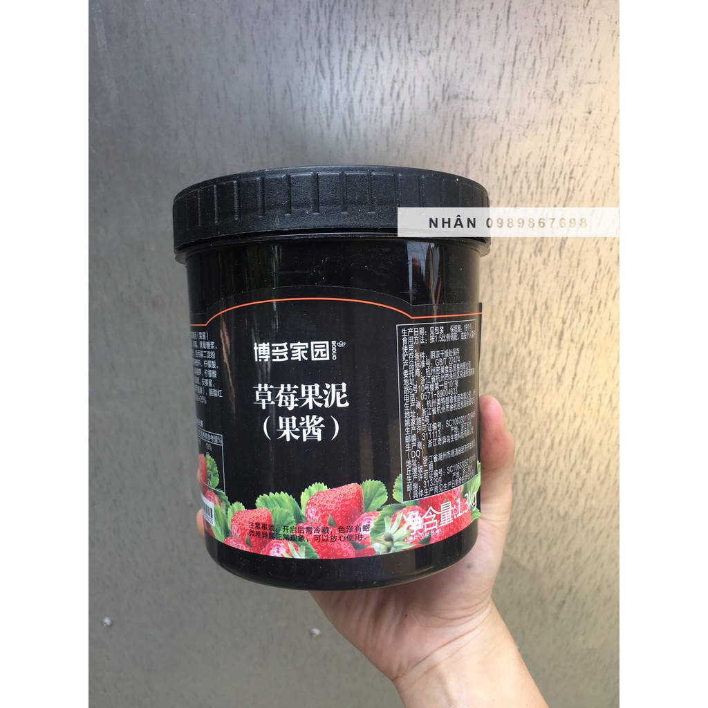 Sốt dâu Boduo hộp đen