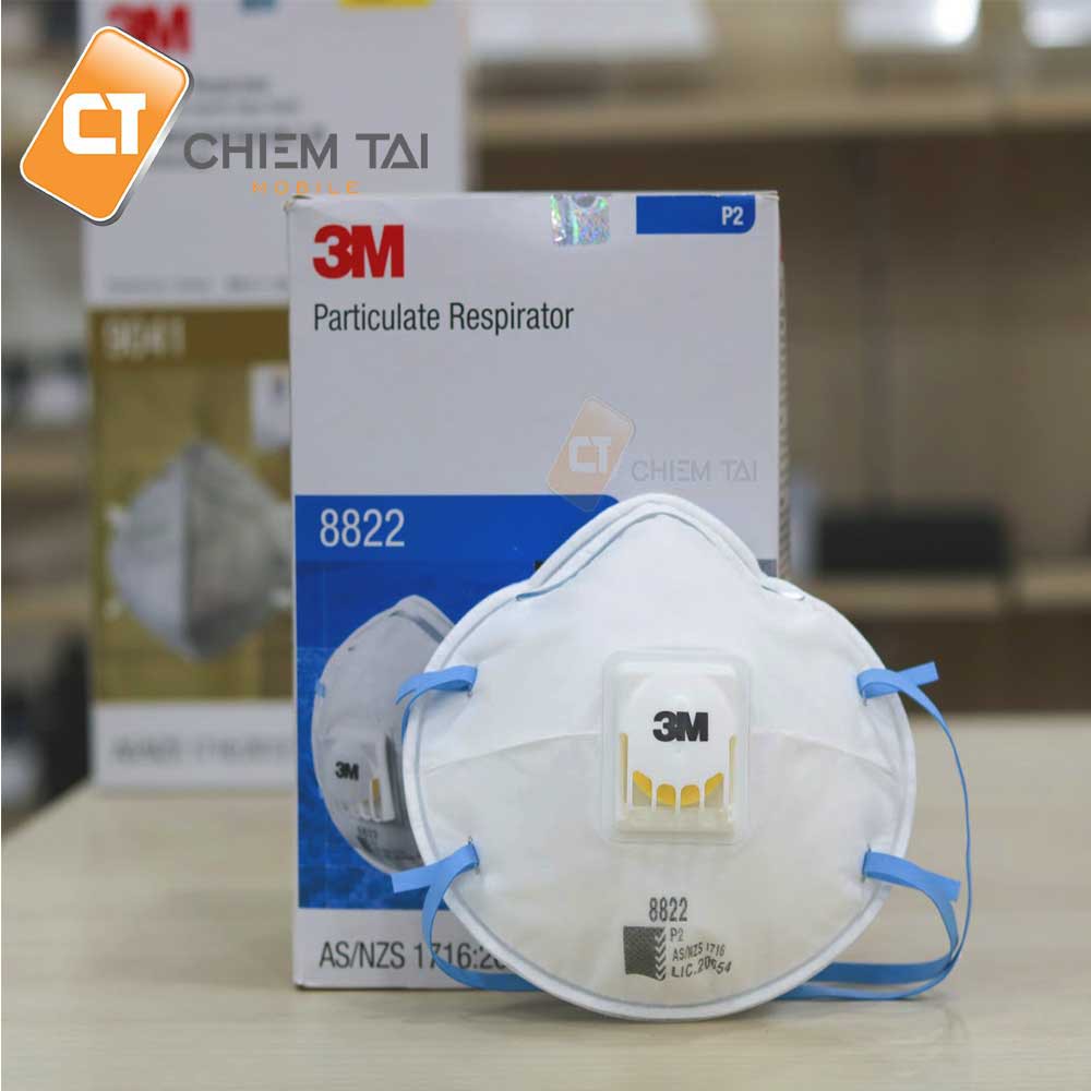 Khẩu trang 3M 8822 có van thở EN | BigBuy360 - bigbuy360.vn
