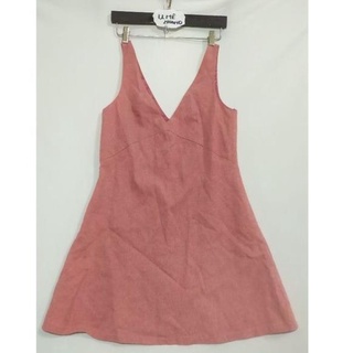 [U MÊ] Đầm yếm size M L, eo 76 dài 76cm. d41