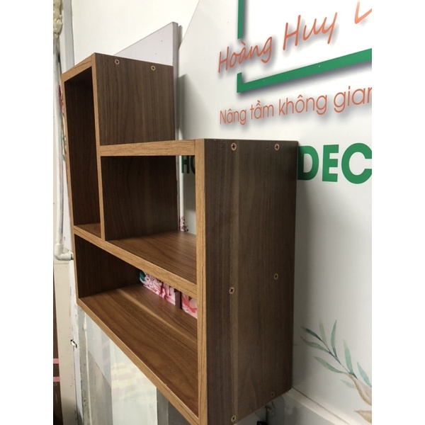 Giá Xưởng-Kệ để bàn kệ treo tường kệ sách kệ đa năng gỗ công nghiệp cao ấp hoang huy decor