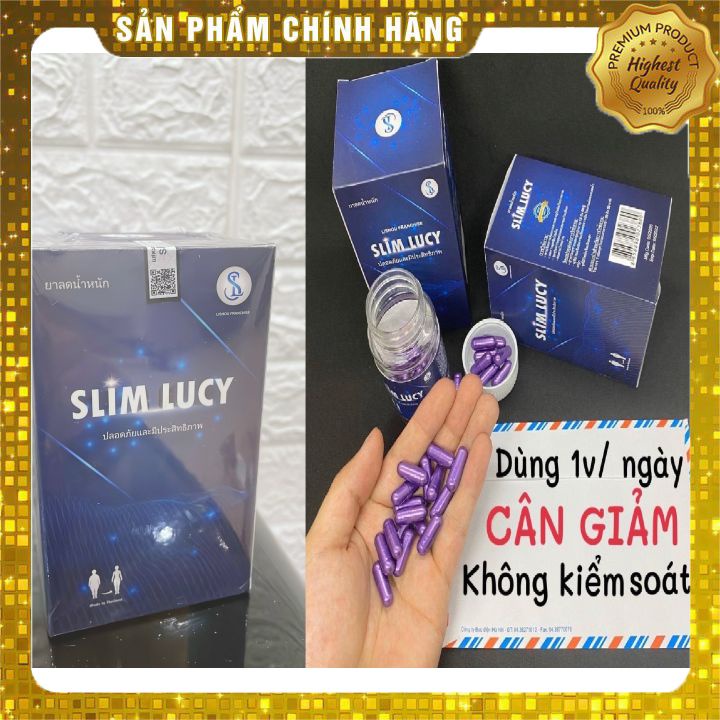 Giảm cân Slim Lucy Thailand - Hộp nguyên tem (Seal)