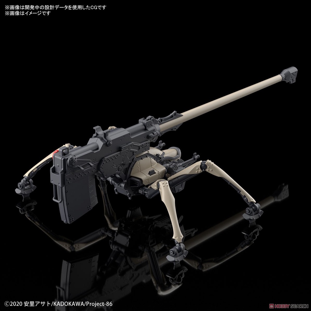 Mô hình lắp ráp HG Juggernaut Long Range Cannon Type 86 Bandai 1/48