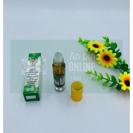 Dầu lăn sâm thảo dược 13 vị Bà Già Otop Yatim Brand Thái Lan 8ml