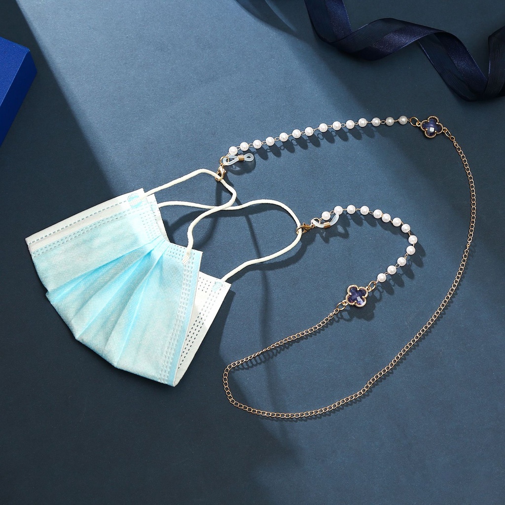 Dây Đeo Mắt Kính Chống Mất Đính Đá Pha Lê Thời Trang Đơn Giản Dành Cho Trẻ Em