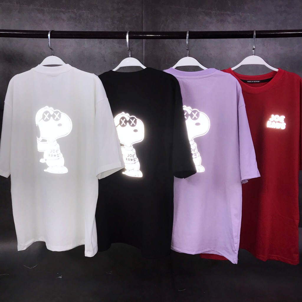 Áo thun Phản quang Unisex - SNOOPY
