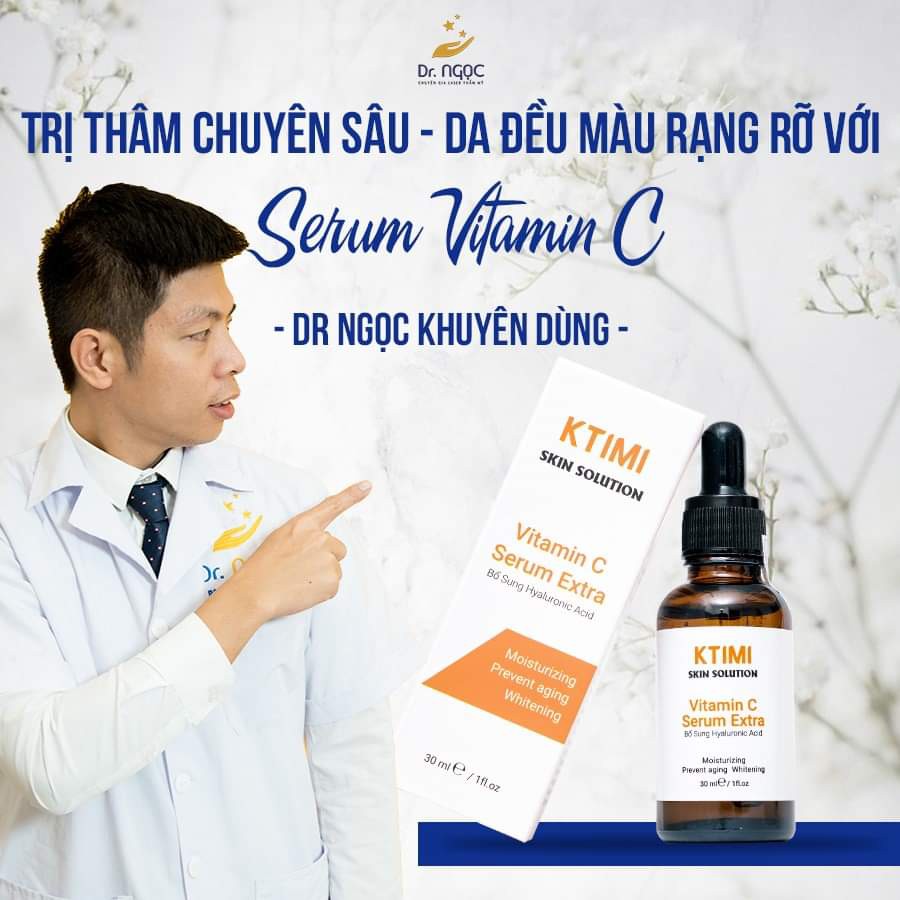 SERUM VITAMIN C KTIMI DR NGỌC KHUYÊN DÙNG