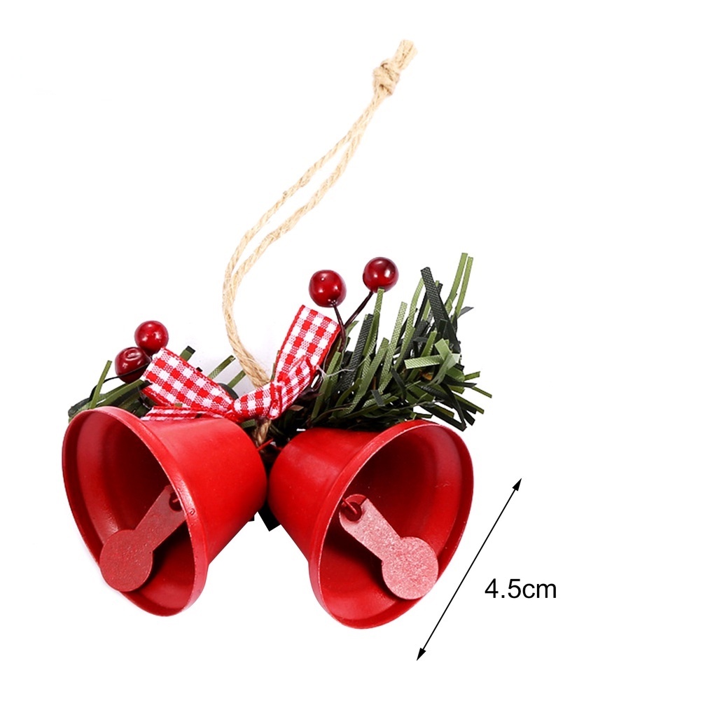 Phụ kiện chuông trang trí cây thông Giáng sinh cho nhà ở/phòng ngủ/đám cưới/tiệc năm mới