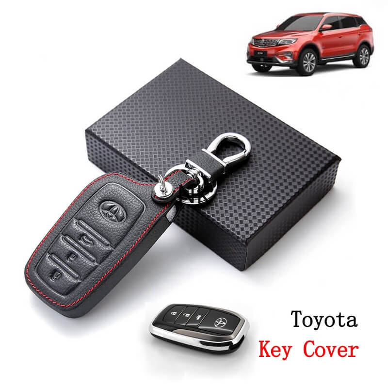 Bao Da Chìa Khóa Điều Khiển Từ Xa Cho Xe Toyota Camry May Mắn (Lz-28)