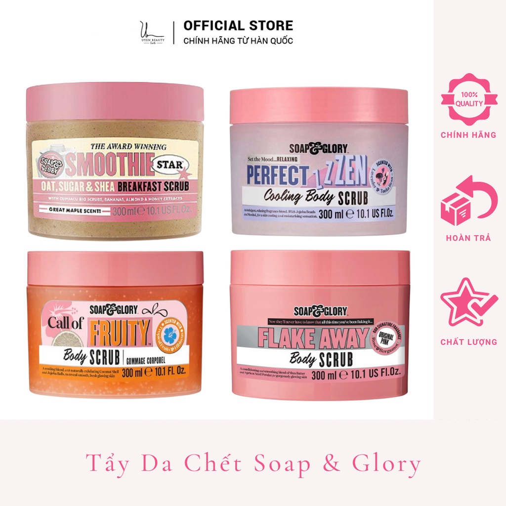 Tẩy Da Chết Soap & Glory - 300ml
