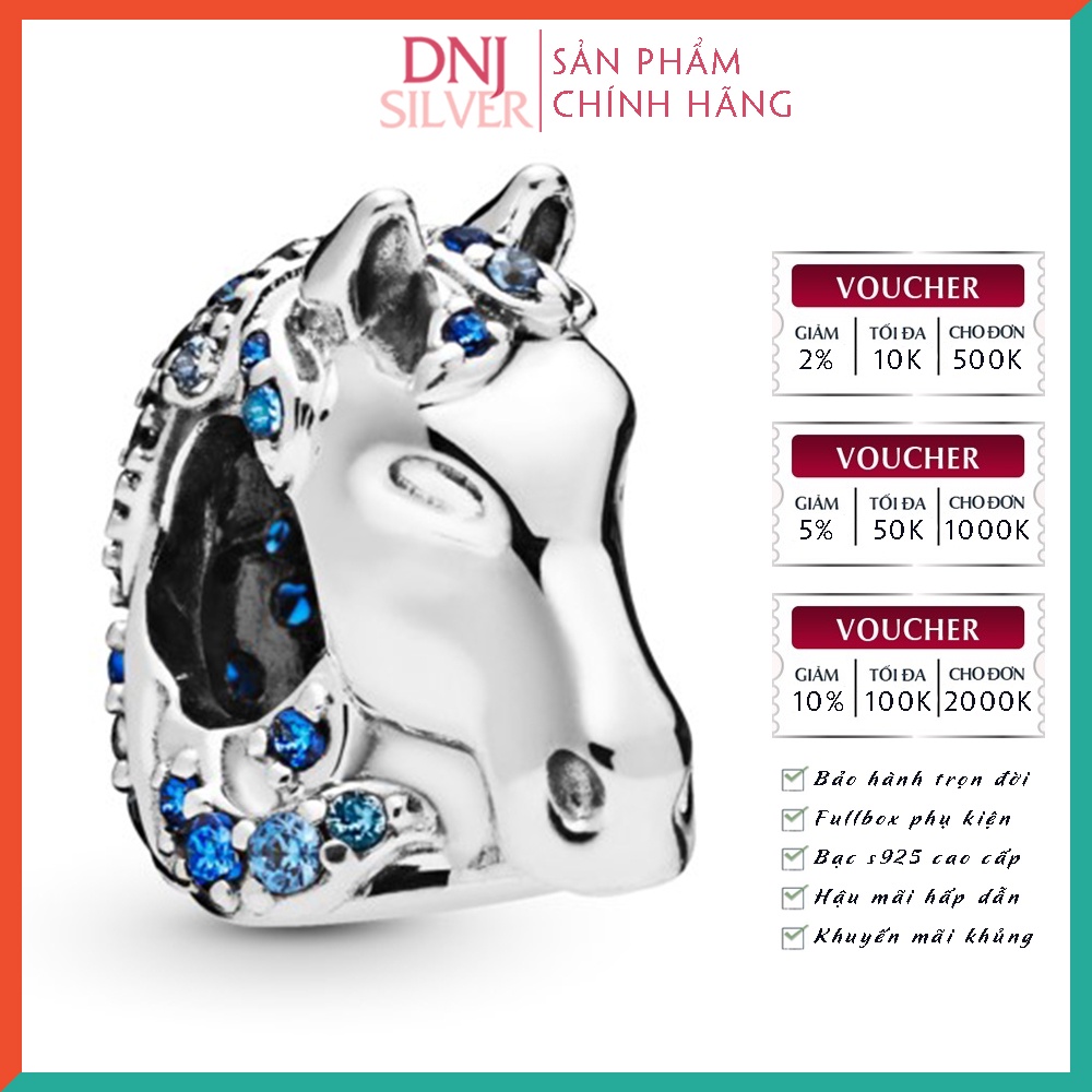 Charm bạc 925 cao cấp, hàng chuẩn bạc - Charm Disney Frozen Nokk Horse thích hợp để mix vòng tay charm - DN175