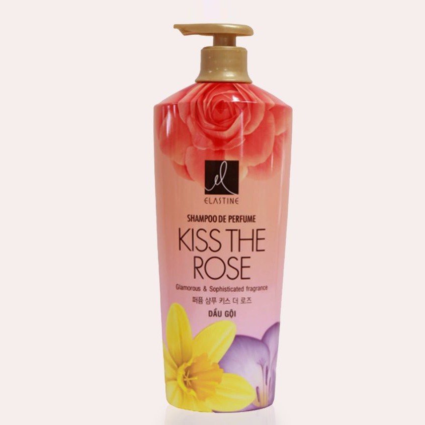 Dầu gội Elastine hương nước hoa Kiss The Rose 1000ml