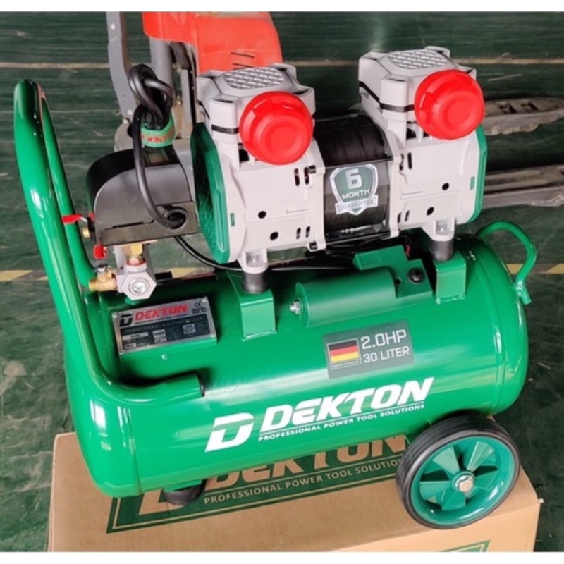 Nén Khí Không Dầu Dekton DK-AC3930 2HP/1500W/ Bình 30L - Lưu Lượng 200L/Phút