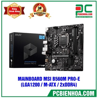 Mua MAINBOARD MSI B560M PROE ( LGA1200 / MATX / 2XDDR4 )