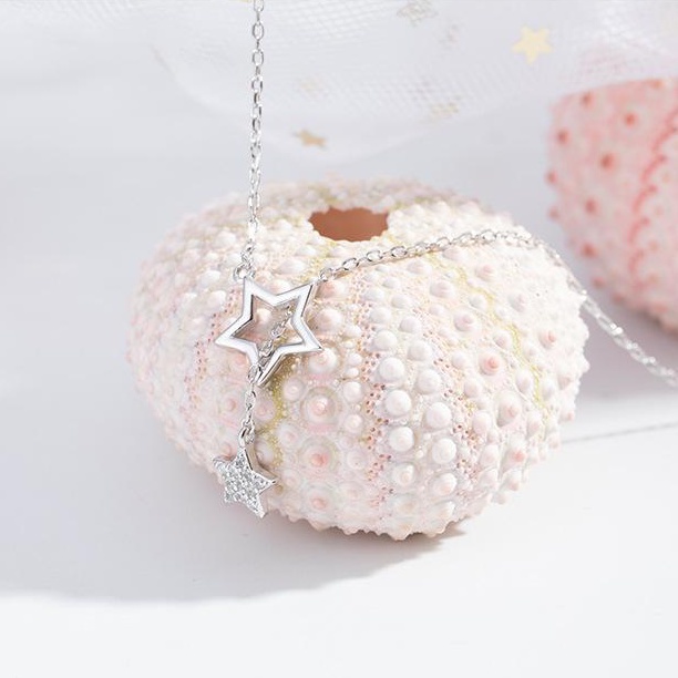 vòng cổ Choker Mặt Ngôi Sao Năm Cánh Thời Trang Hàn Quốc