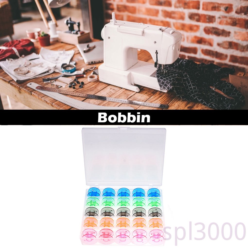 Hộp Đựng 25 Suốt Chỉ Bằng Nhựa
