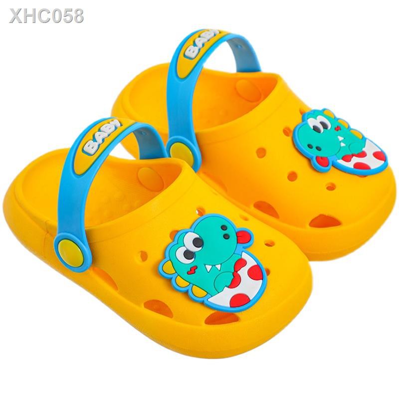 Giày Crocs mềm mại chống trượt chống va chạm đáng yêu tiện lợi cho bé trai 1-3 tuổi