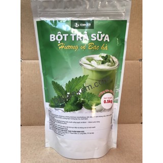 Bột trà sữa bạc hà pha sẵn