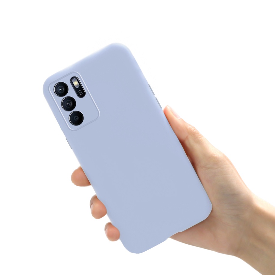 Ốp Lưng Màu Nhám Cho Điện Thoại OPPO Reno6 Z 5G CPH2237 Reno 6Z 5G 6.4 inch