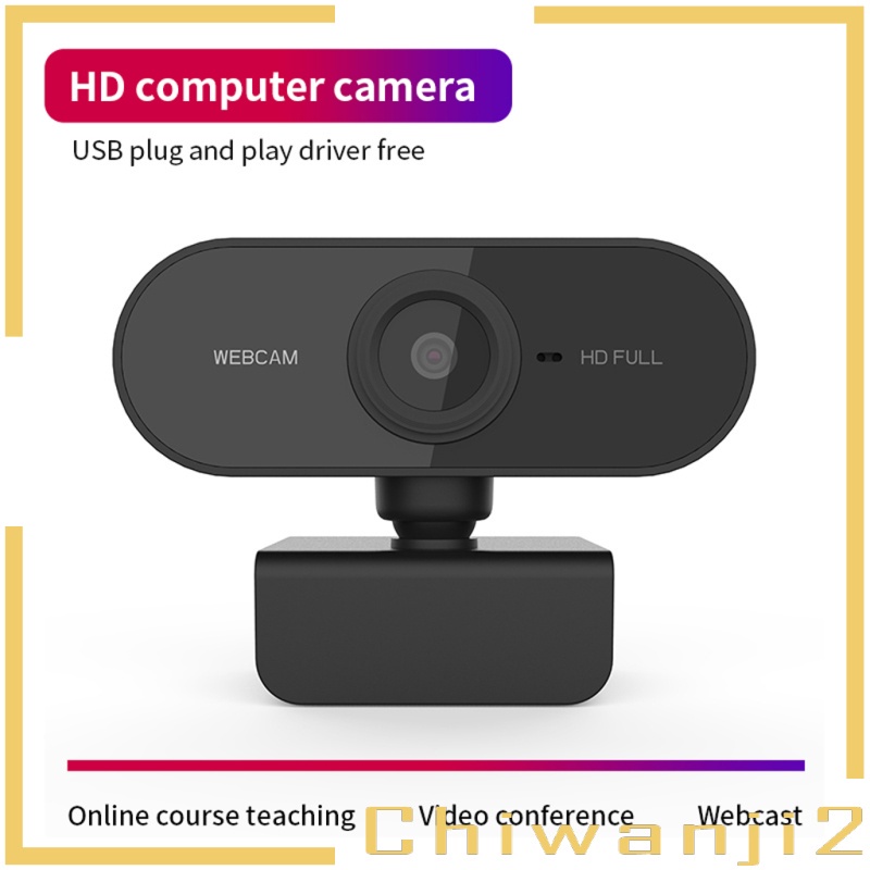 1080P HD Webcam Autofocus PC Desktop Web Camera Cam with Microphone NEW