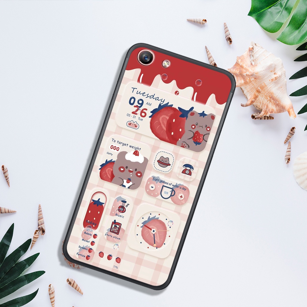 ỐP LƯNG OPPO F1 - F1S - F1 PLUS - F3 - F3 PLUS, IN HÌNH GẤU NÂU CHOCOLATE ĐÁNG YÊU.