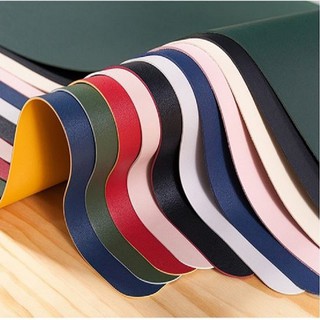 Thảm Da Trải Bàn Làm Việc Deskpad Kiêm Bàn Di Chuột Mouse Pad 2 Mặt 2 Màu